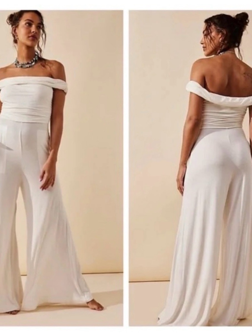 FP Beach Kenna One-Piece Jumpsuit in White